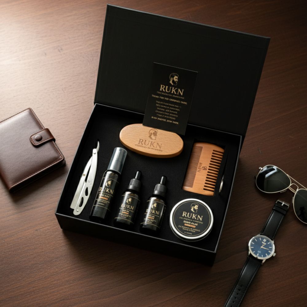 RUKN Premium Beard Grooming Kit