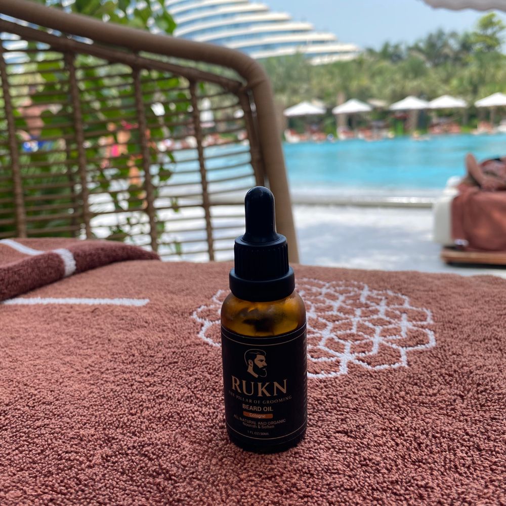 RUKN Beard Oil - All Natural & Organic | Men's Beard Care & Grooming | 30ml